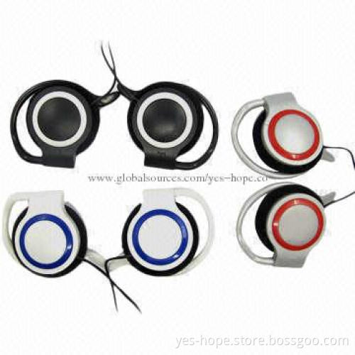Behind Neck Style Phone Headset with Microphone, Lightweight and Stylish Design